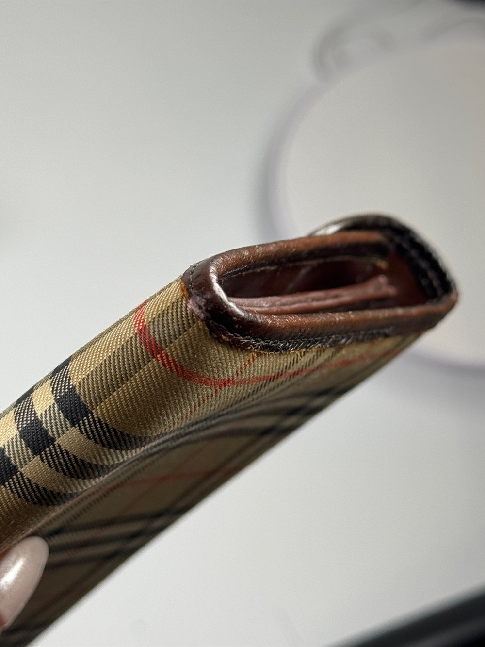 Burberry’s Vintage Unisex Nova Check Pouch - Picture 12 of 12